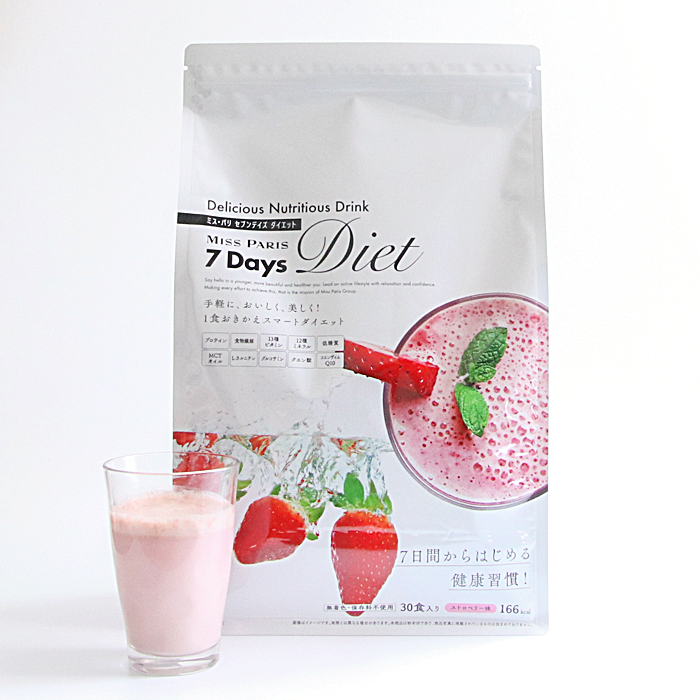 7Days Diet チャレンジ 専用ドリンク（ストロベリー味）【30包 ...