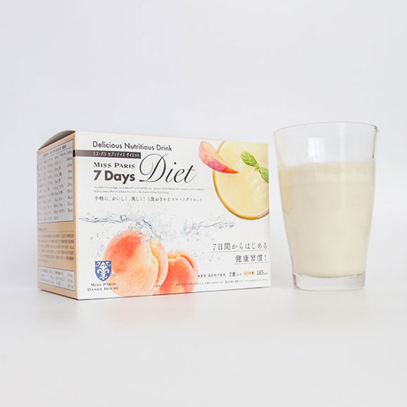 ミスパリ 7DAYs diet ピーチ味 25包 VitaC 53包 - ダイエット食品